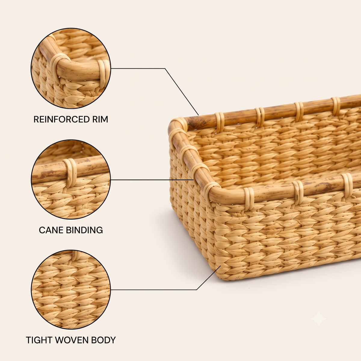 Kauna Basket/Cane Frame