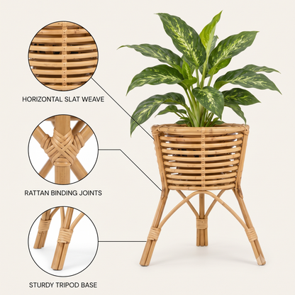 Rattan Planter