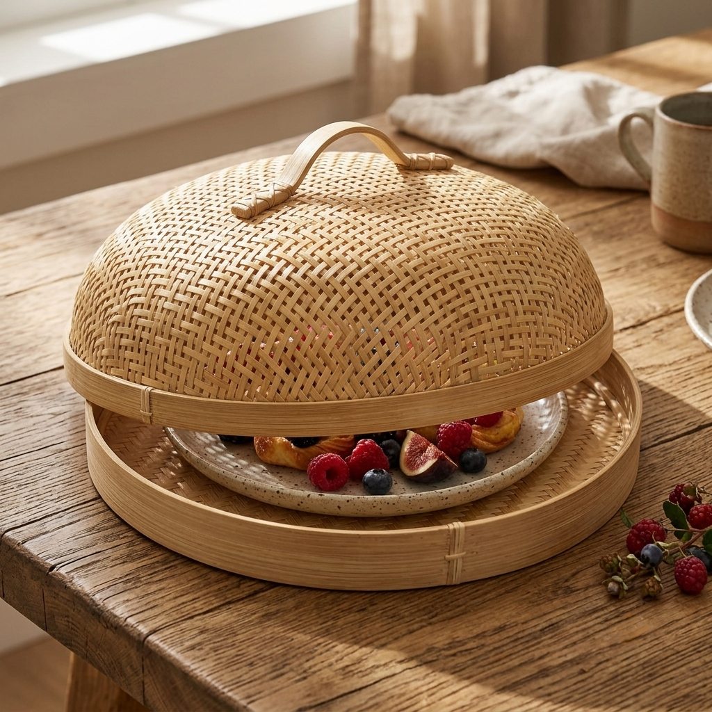 Bamboo Tray with Lid