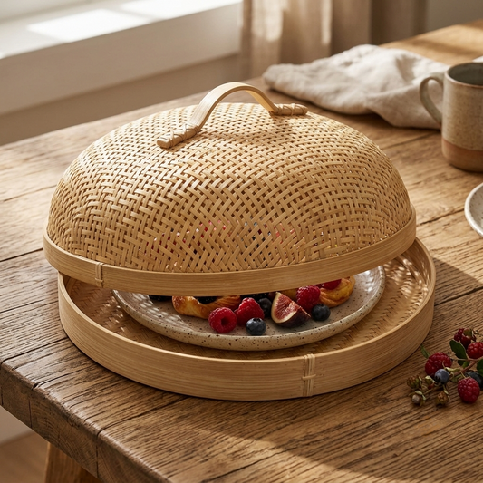Bamboo Tray with Lid
